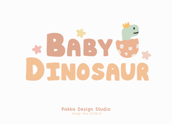 Baby Dinosaur Font: A Bold, Playful Typeface for Your Brand