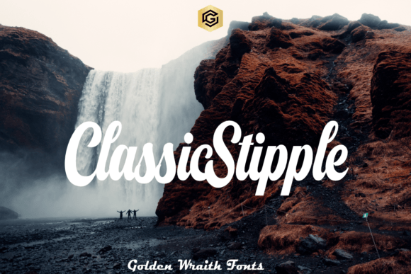 Classic Stipple: A Stippled Font for Digital Craftsmanship