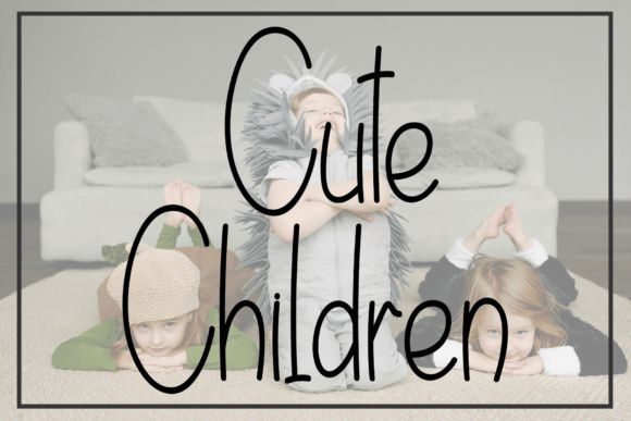 Cute Children Font: A Designer’s Friendly Choice for Digital Brands