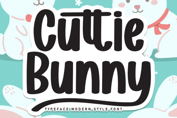 Cuttie Bunny: The Friendly Script Font for Modern Websites