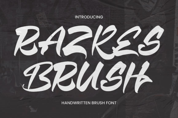 Discover Razkes Brush: The Craft-Friendly Handwritten Font