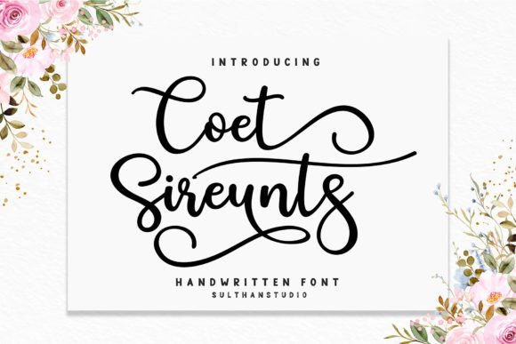 Finding Coet Sireunts: The Font That Built My Brand’s Personality