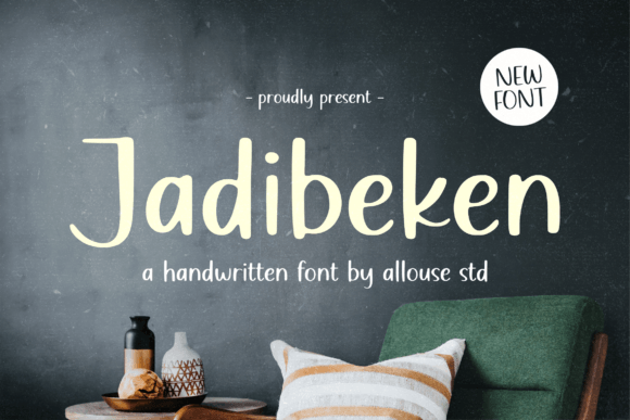 Jadibeken: A Script Font for Editorial Personality