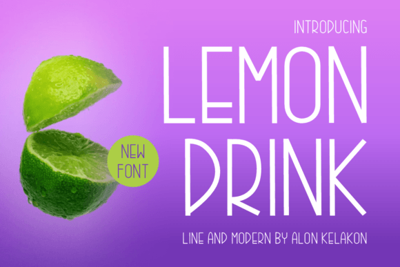 Lemon Drink Font: Sweet Handwriting for Crafters and Sellers
