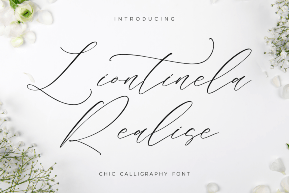 Liontinela Realise: A Chic Script Font for Modern Brands