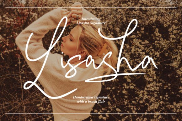 Lisasha: A Script Font for Projects That Need a Warm, Human Touch