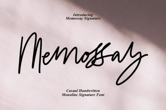 Memossay Font: A Review for Brands Seeking a Handmade Signature Style