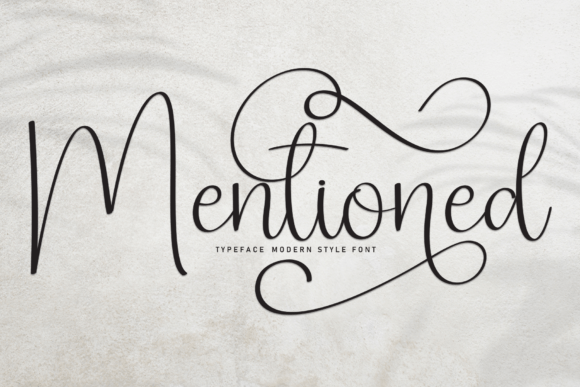 Mentioned: A Font That Feels Like a Conversation