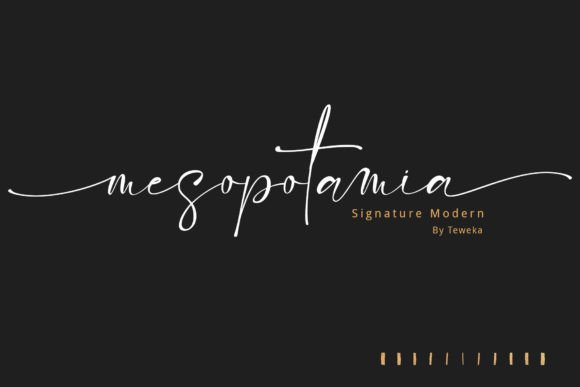 Mesopotamia Font: A Signature Tool for Branding Projects