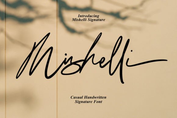 Mishelli: A Signature Font for Elegant and Cohesive Branding