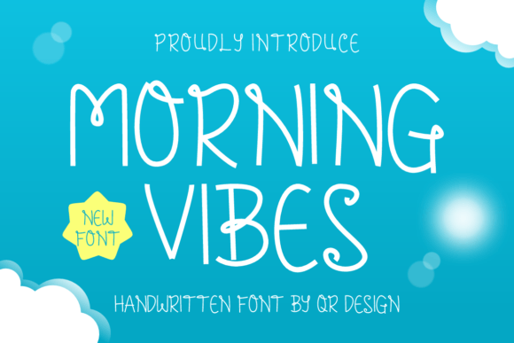 Morning Vibes: A Bold Display Font for Fresh Branding