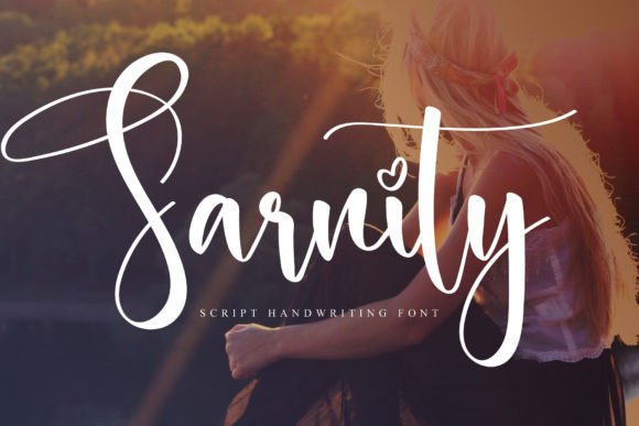 Sarnity: The Gentle Handwritten Font for Your Brand