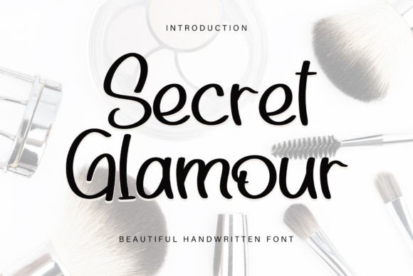 Secret Glamour: A Delicate Handwritten Font for Branding Projects