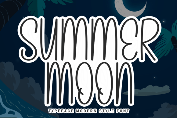 Summer Moon: A Font That Makes Handmade Products Feel Like Magic