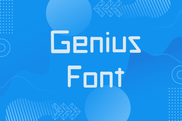 The Genius Font: A Handwritten Gem for Creative Projects