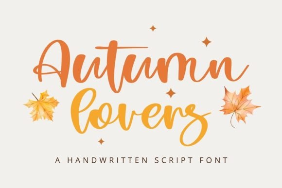 Using Autumn Lovers Font for Handmade Labels and Printables