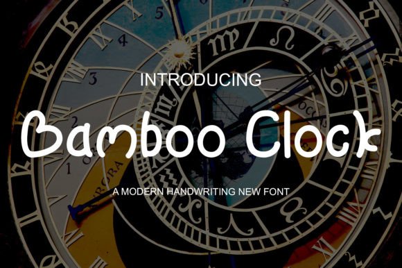 Why Bamboo Clock is the Font that Brings Personality to Your Brand