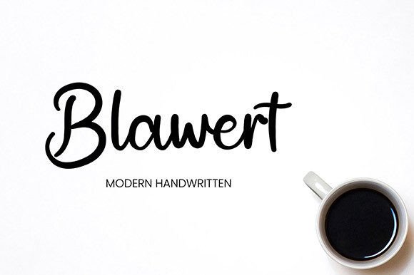 Why Blawert Became My Go-To Modern Handwritten Font