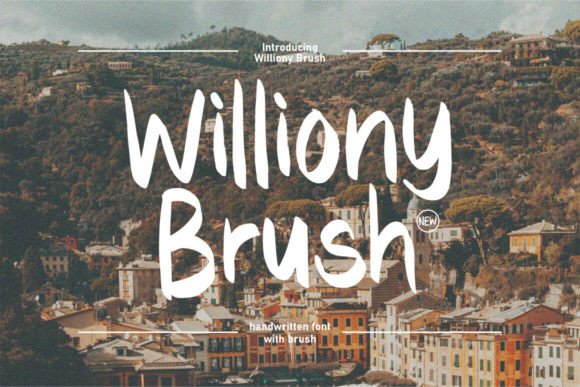Williony Brush: A Font That Adds Charm to Your Business Story